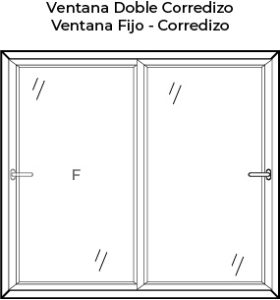 Puerta Corredera Línea Multi – Sliding 96 – Winglass tu Ventana en PVC